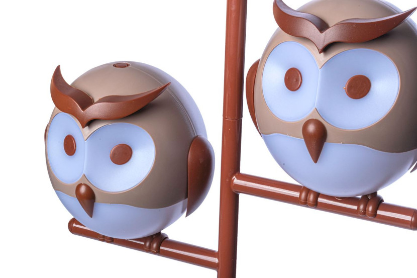Lampa wisząca brązowa OWL 2xG9x10W wym: 80x30x15 cm Milagro
