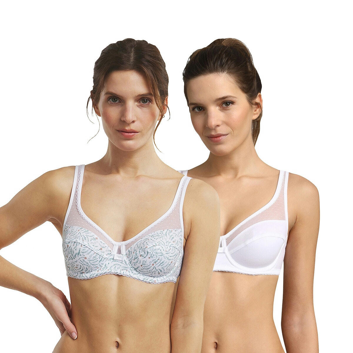 Lot de 2 soutiens-gorge Generous coton bio