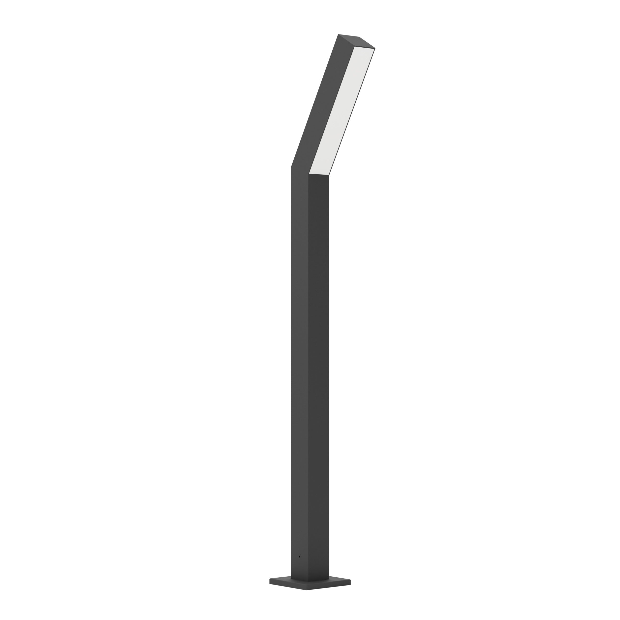 EGLO sokkellamp Ugento - 79 cm - zwart/wit