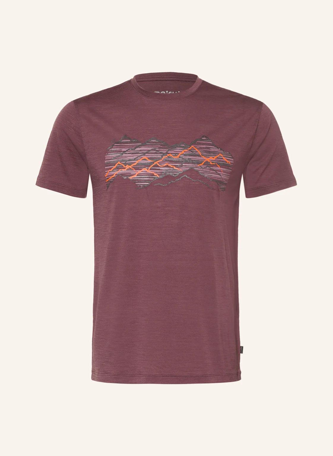 me°ru' Funktionsshirt KRAMFORS mit Merinowolle