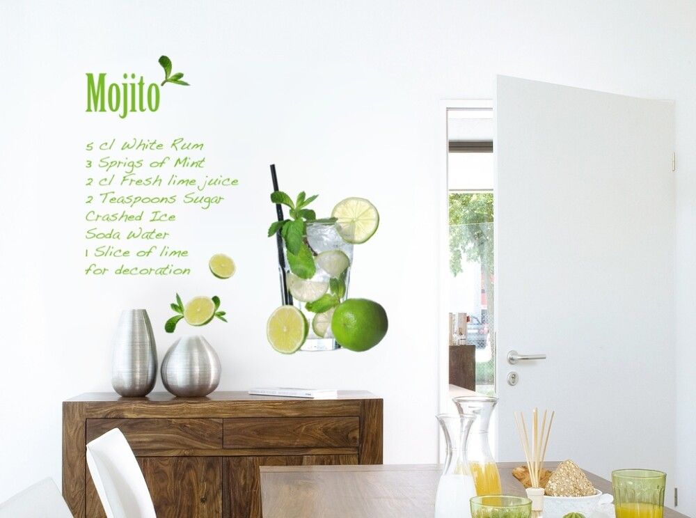 FOTOTAPET KOMAR MOJITO I FOLDEBOKS 100X70 C