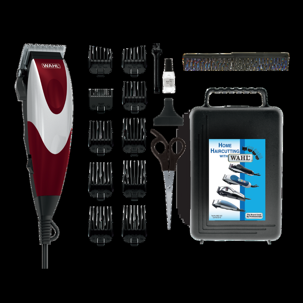Wahl Performer Haircutting Kit with Trimmer/Clipper, Guide Combs & Scissors, 20-pc