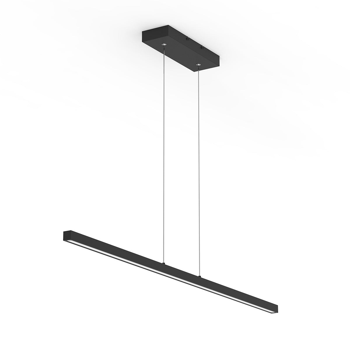 Mexlite hanglamp Danske - 1 lichts - 140x 125 cm - zwart