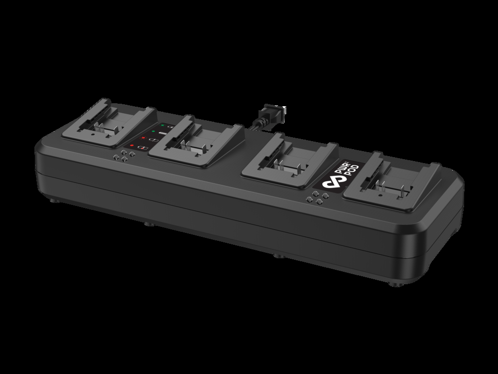 PWR POD 4-Port Battery Charging Station
