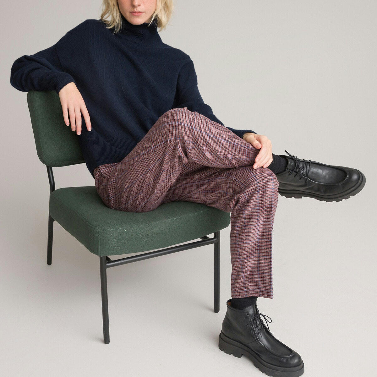 Pull Signature, laine mélangée, fabriqué en France