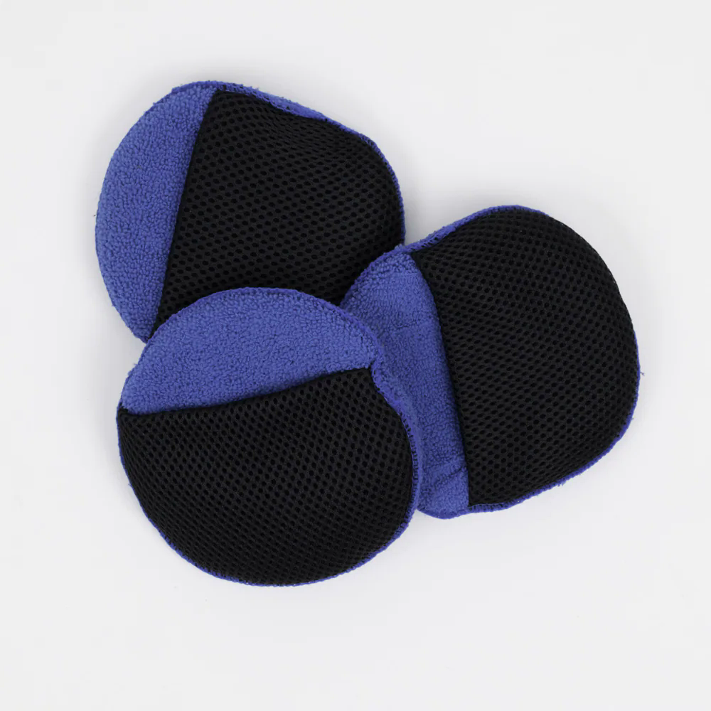SIMONIZ Microfibre Wax Applicator Pads, 4.7-in, 3-pk