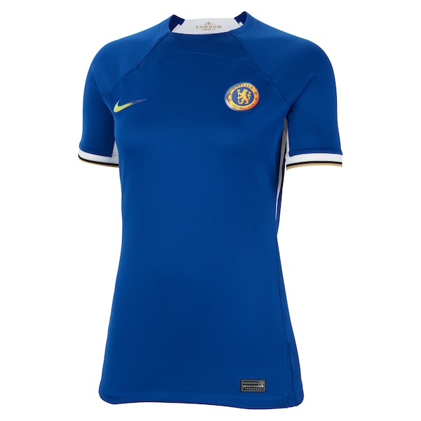 Chelsea Nike Women's 2023/24 Home Stadium Replica Custom Jersey - Blue
