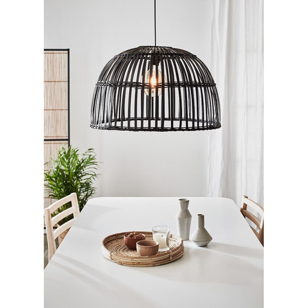 TAKLAMPE MARKSLÖJD COTTAGE PENDEL SVART