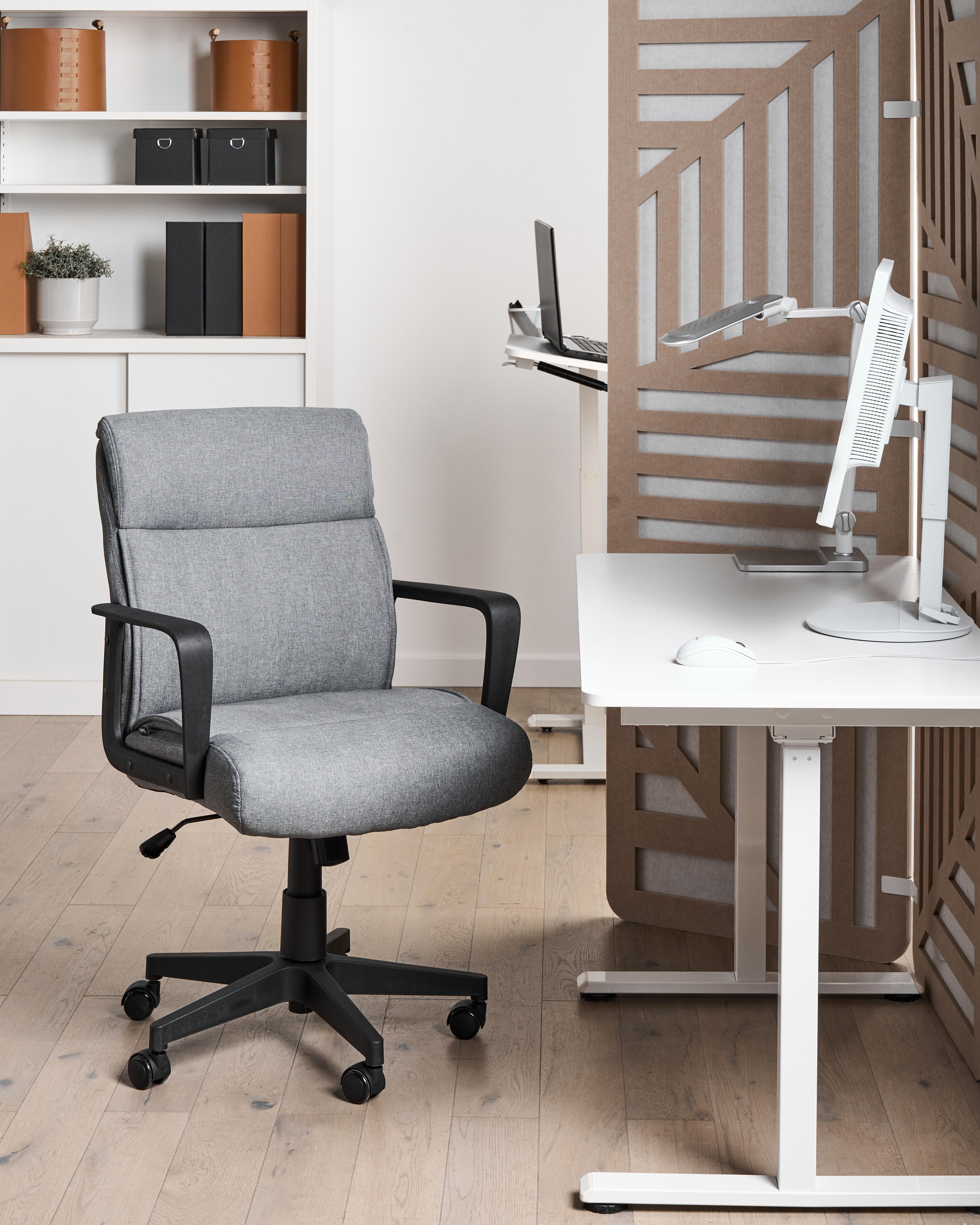 Office Chair BYRON Fabric Grey