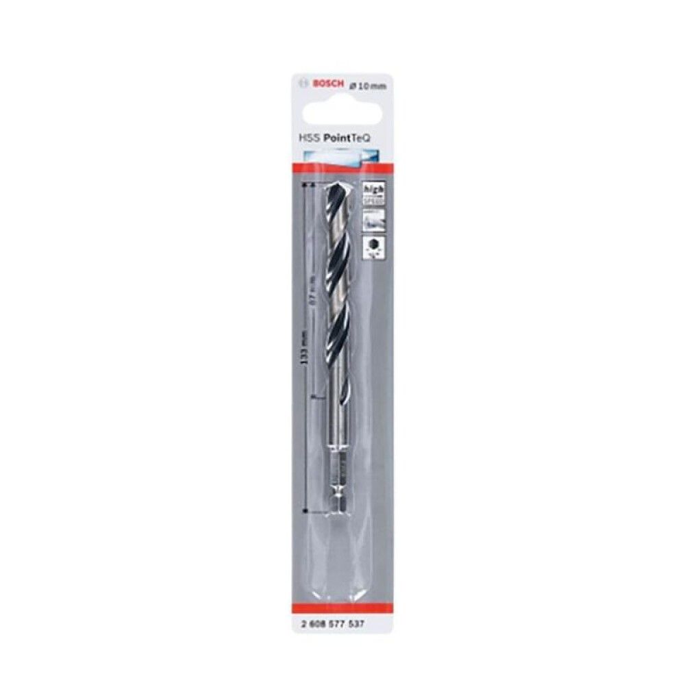 METALLBOR BOSCH HSS POINTTEQ HEX 10X133MM