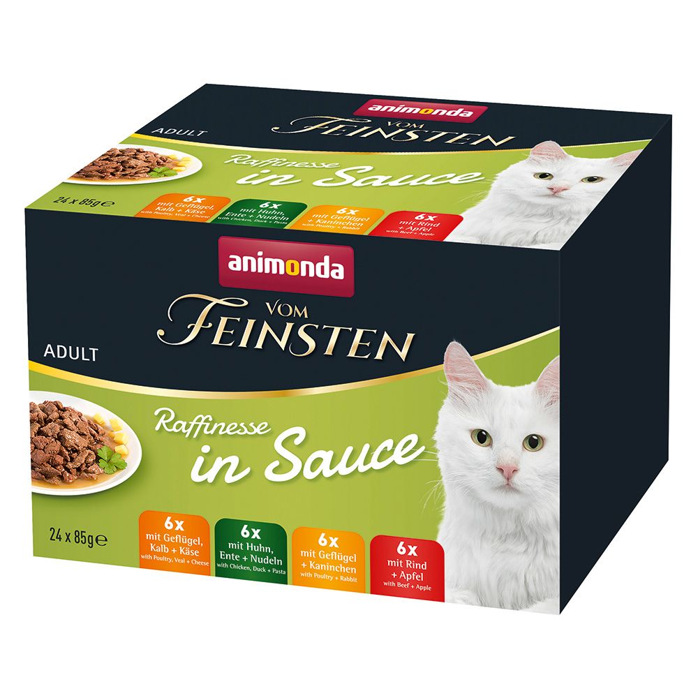 animonda vom Feinsten Adult Raffinesse in Sauce Mixed Pack
