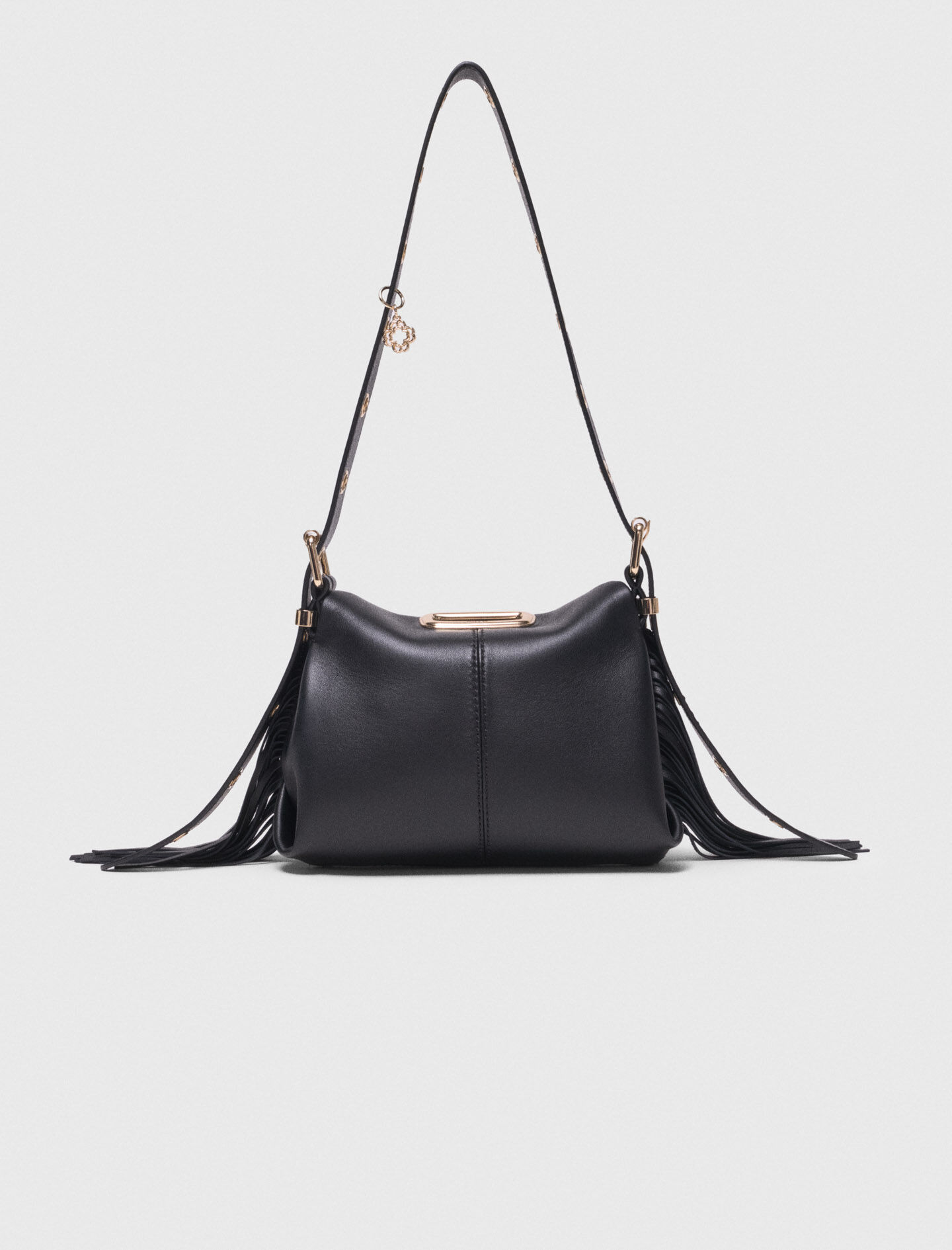 Sac Miss M mini à poignée dorée