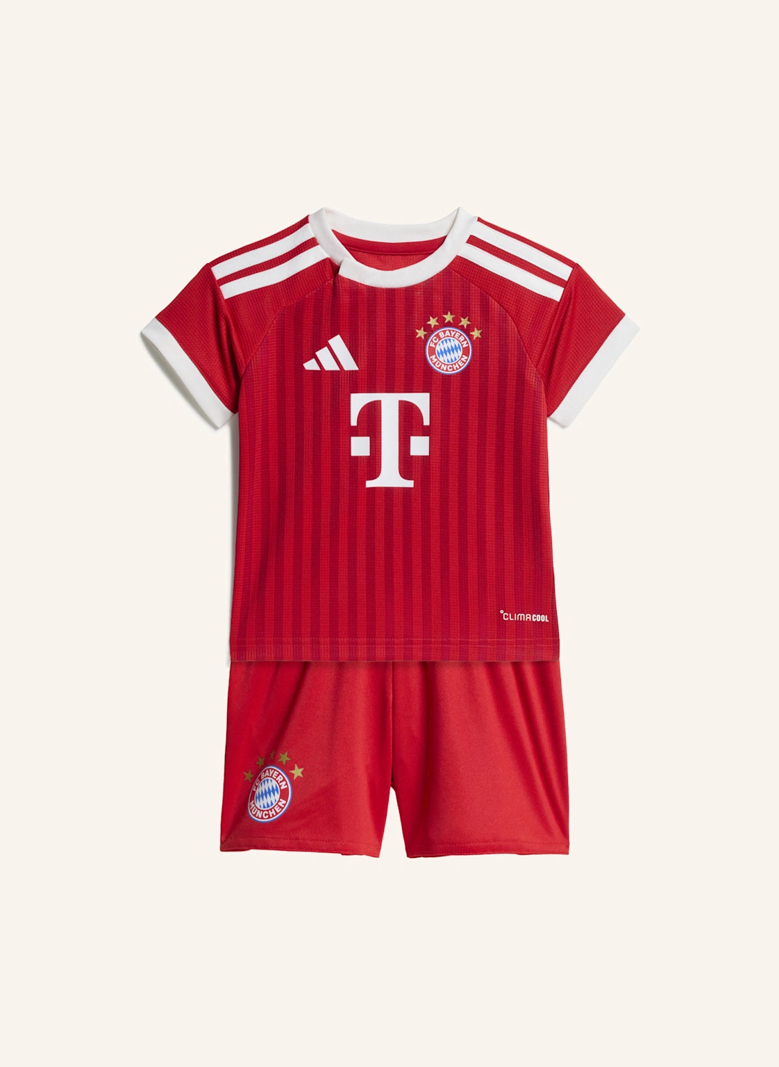 adidas FC BAYERN MÜNCHEN 26/27 MINI-HEIMAUSRÜSTUNG