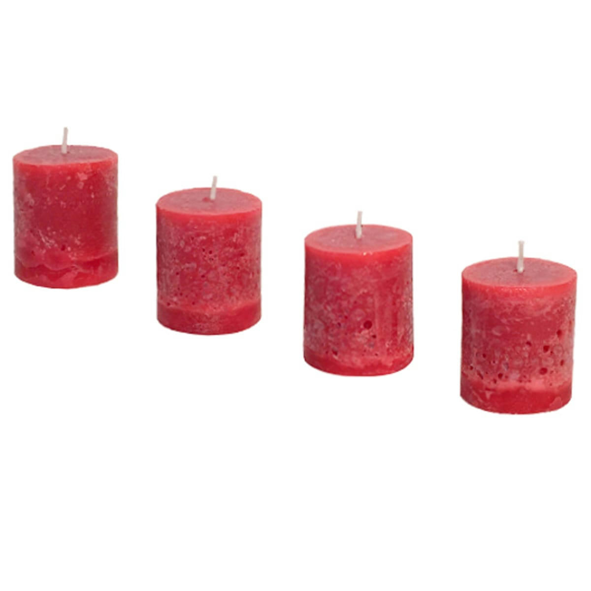 5 - Coffret 4 bougies Antik XS H5cm