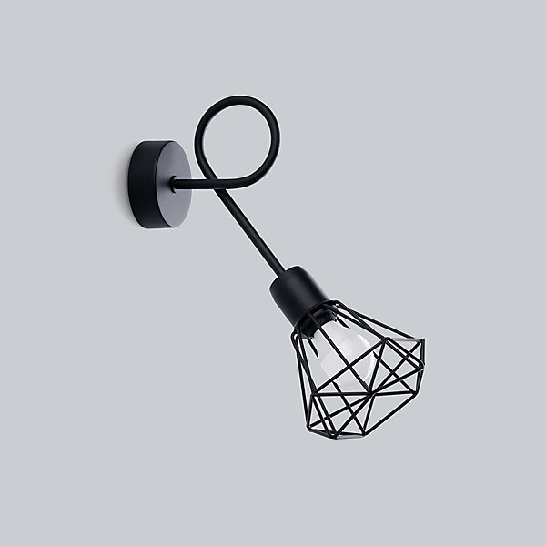 Applique en acier 1 lampes 15x28x30cm Sollux
