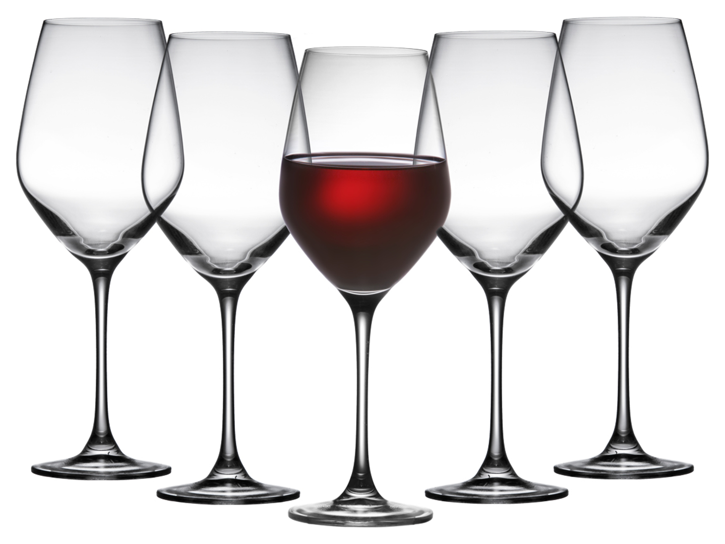 Komplet 6 kieliszków do czerwonego wina 300 ml Krosno Splendour
