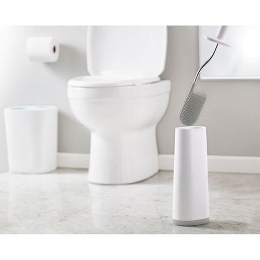 Joseph Joseph Flex Toilet Brush With Caddy Grey / White 70515