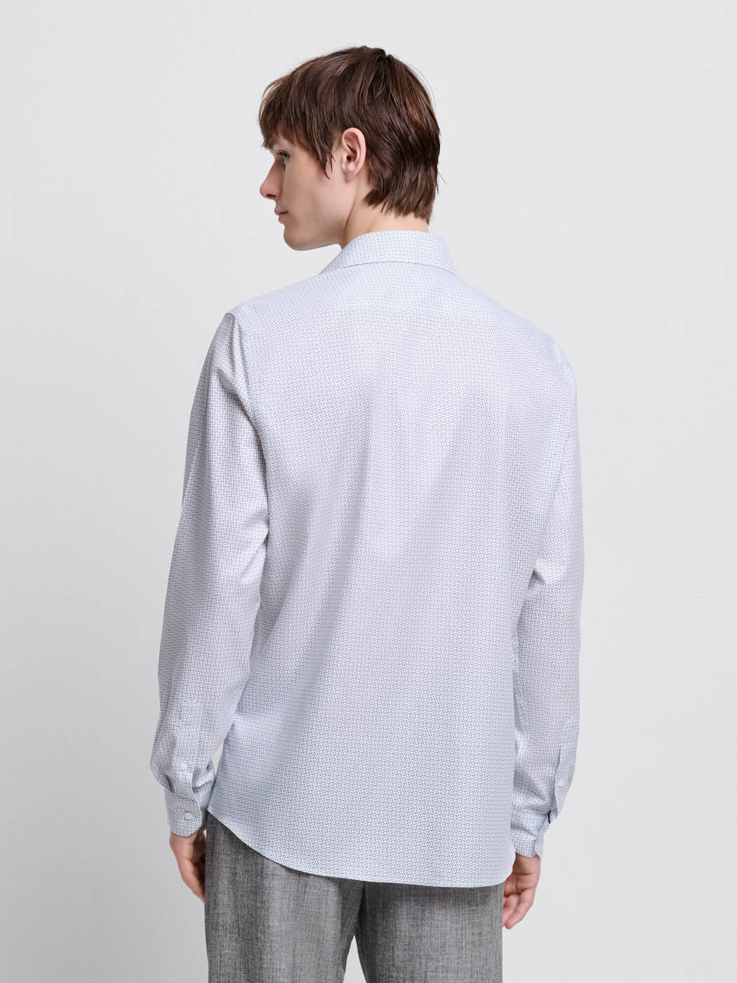 Chemise slim à motifs