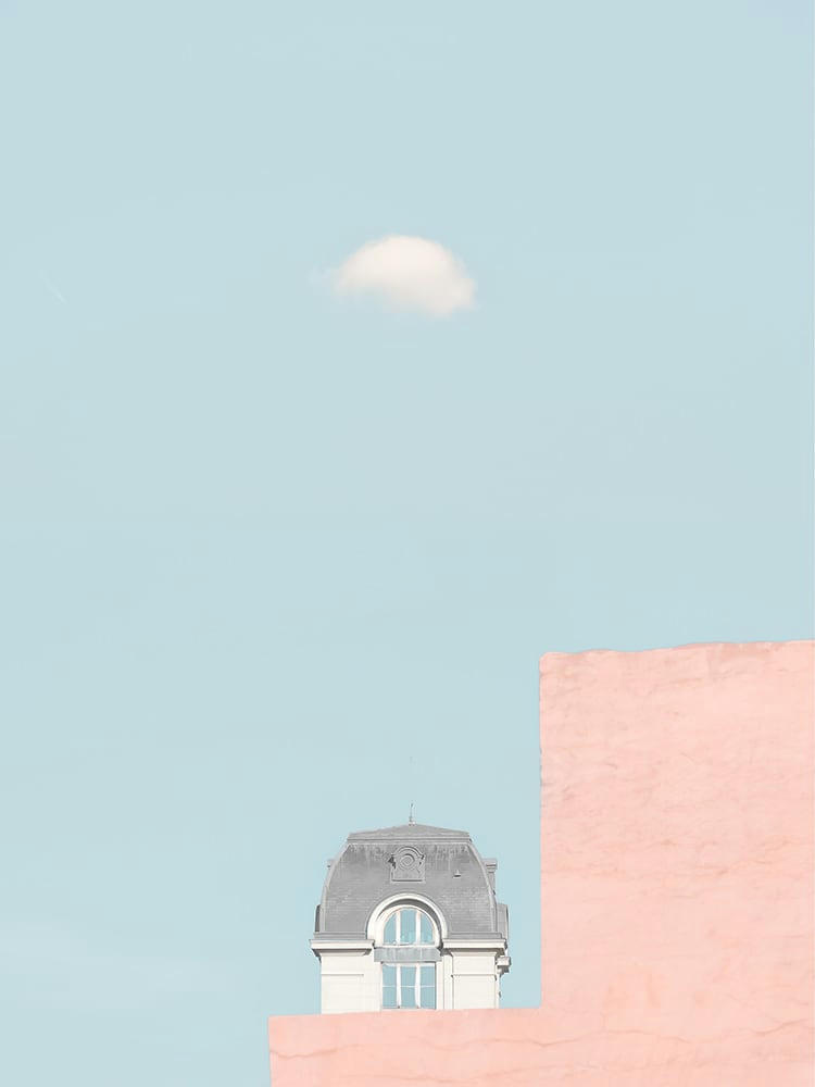 SCÈNE URBAINE - Photographie d'art de Laura Sanchez 60x80 cm sur alu