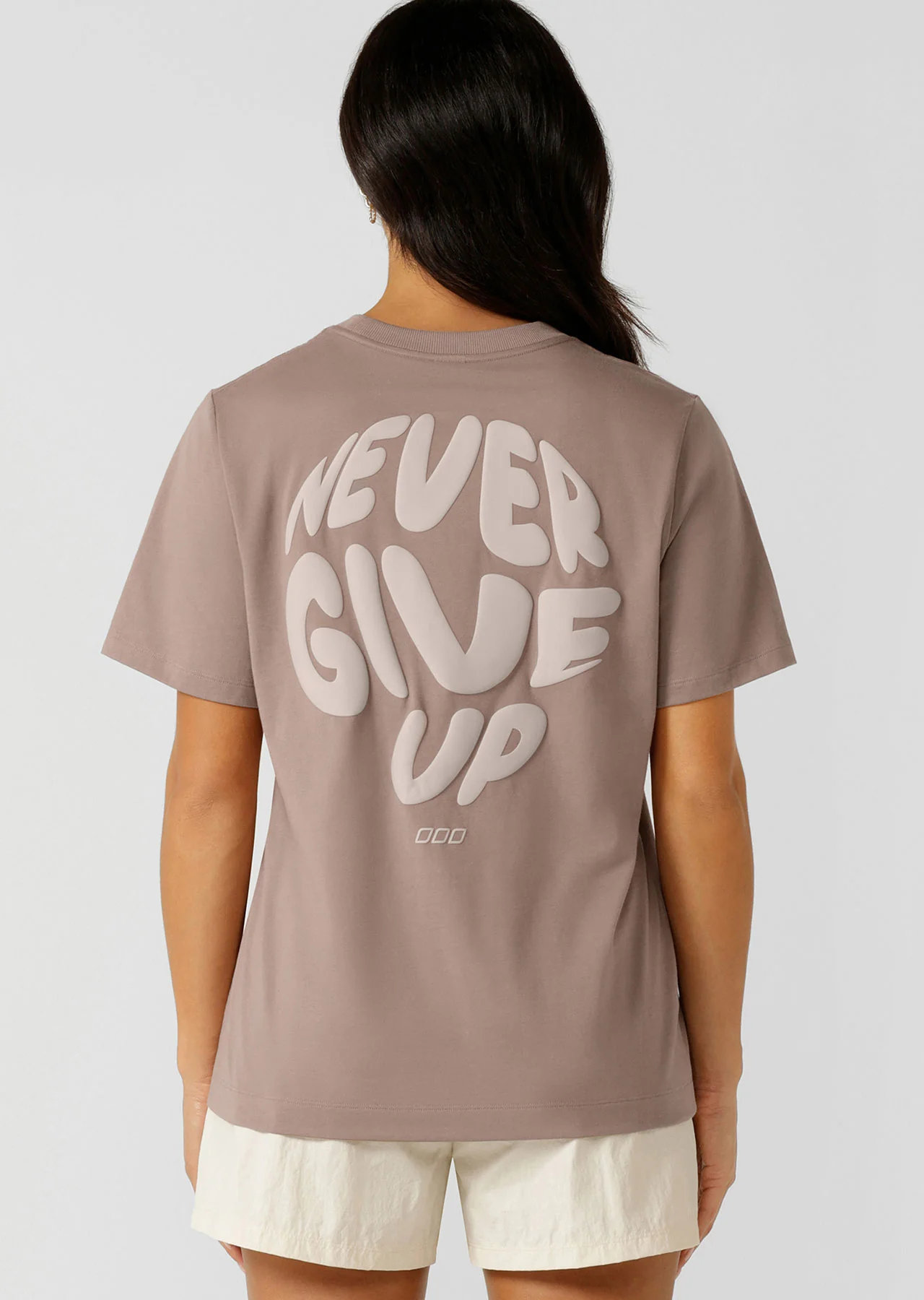 Never Give Up Relaxed T-Shirt