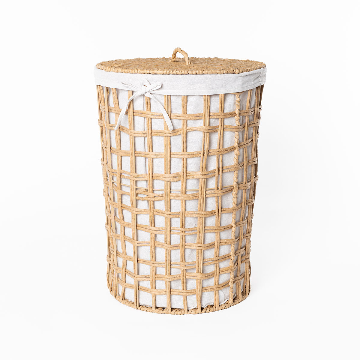 Cesto roupa wc natural 40x56cm