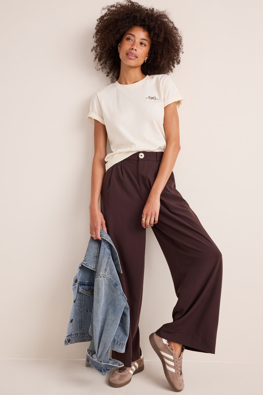 Elsie Wide Leg Trouser Pants