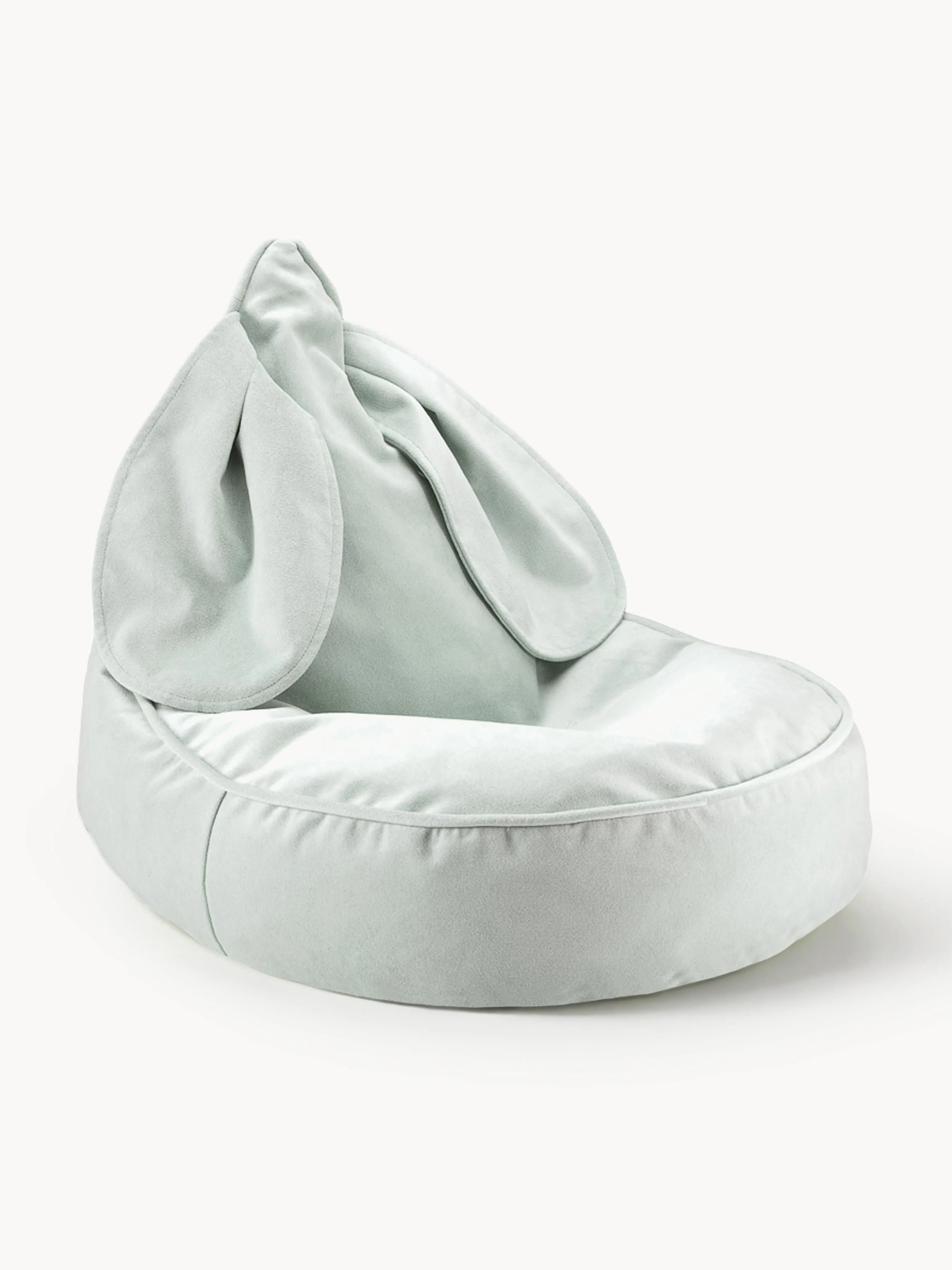 Kinder-Sitzsack Bunny aus Samt