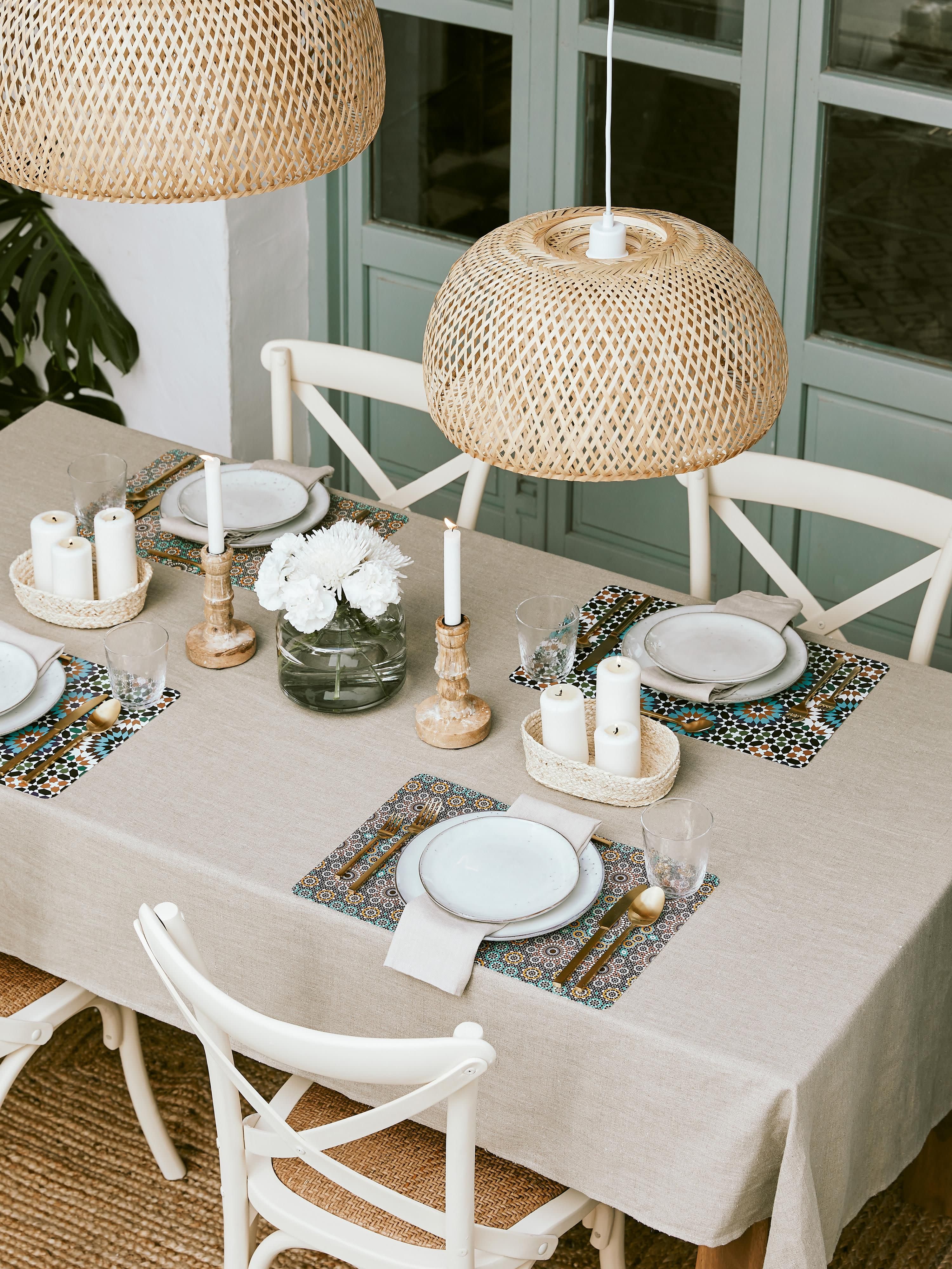 Wendbare Tischsets Marrakesch Doubleface, 6er-Set