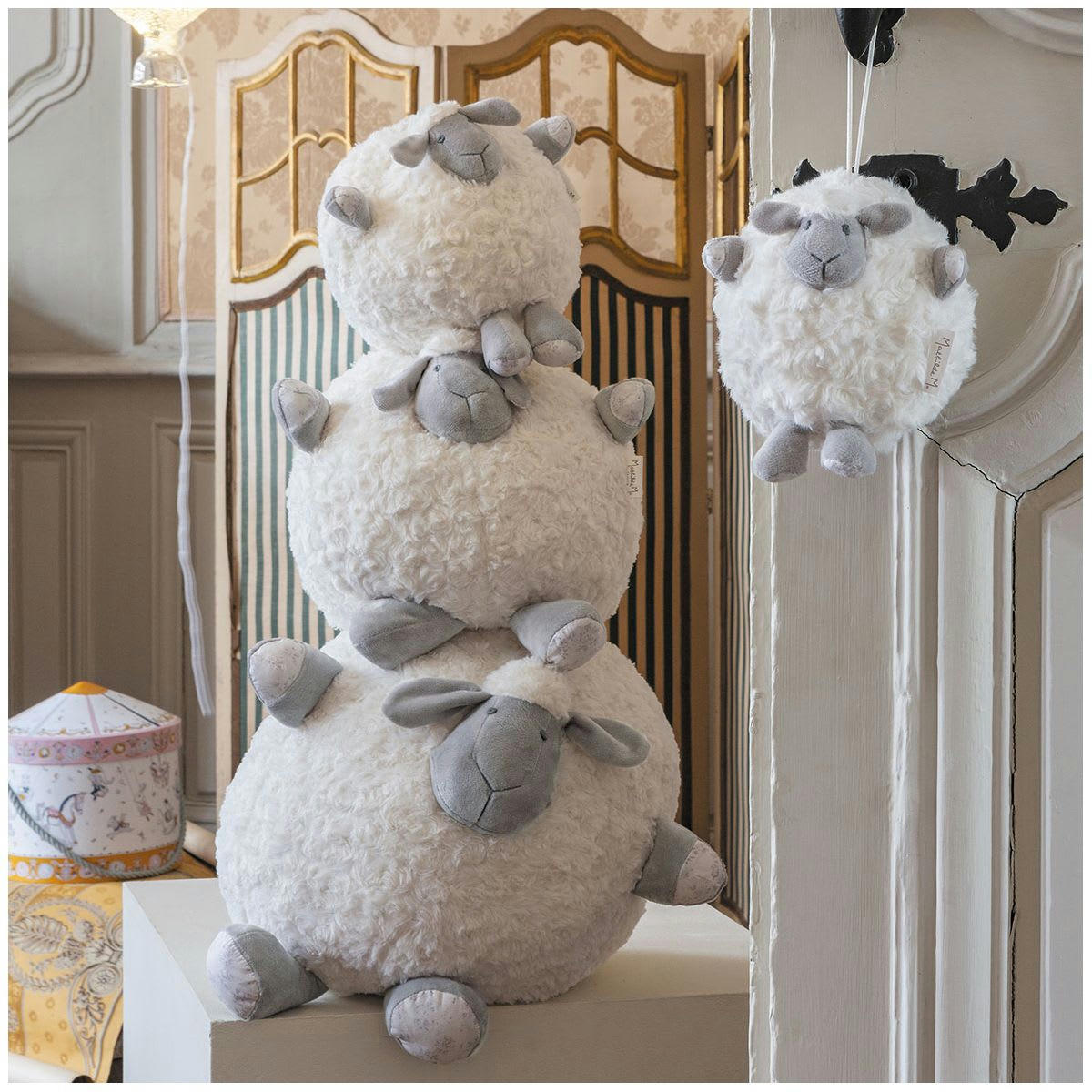 - Peluche Mouton Câlin - Grand modèle