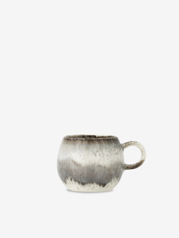 Tasse à expresso en grès paula - bloomingville gris