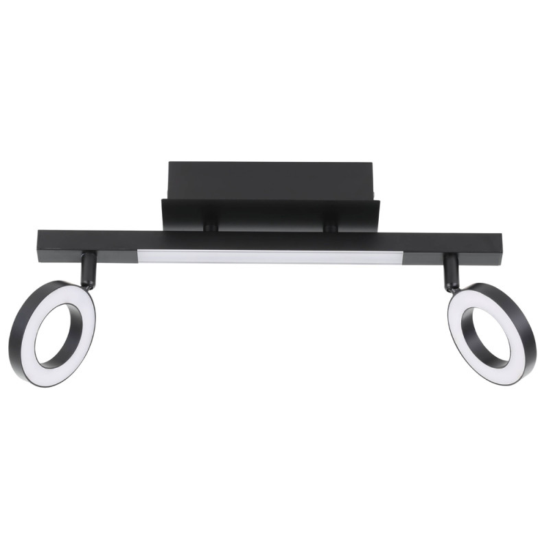 Spot LED Cardillio 2 noir 2 x 3,2 W et 3,3 W EGLO