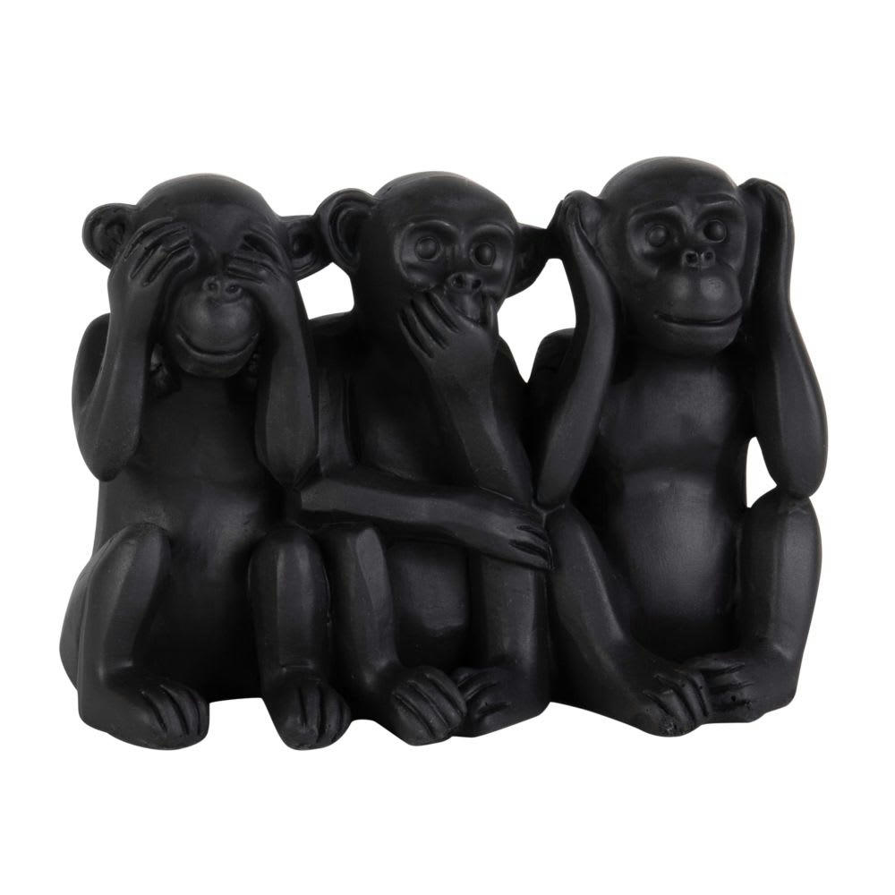 DAKO - Statuette 3 singes de la sagesse H10