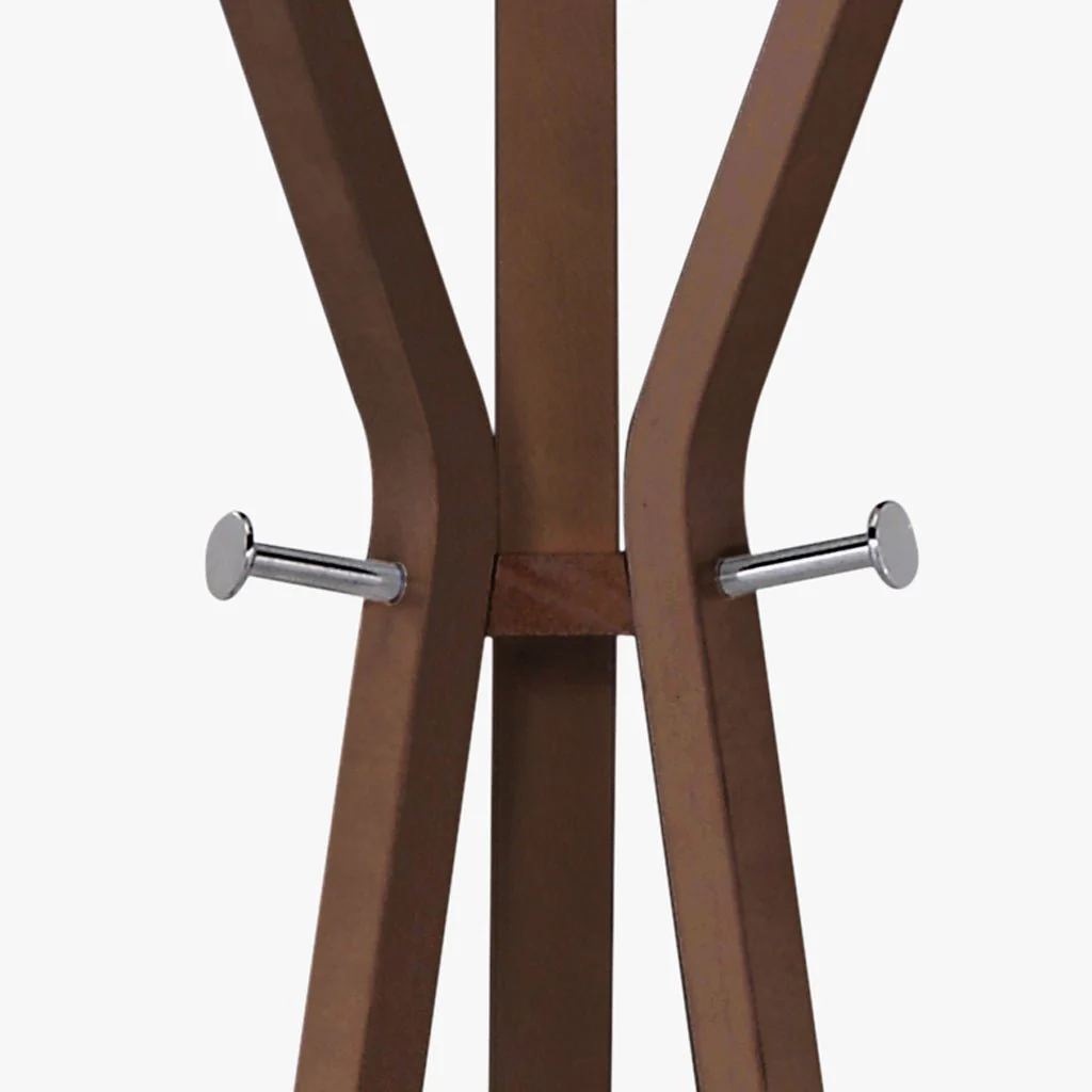 Cabide de Pé em Madeira 49x49x182 CAUTO