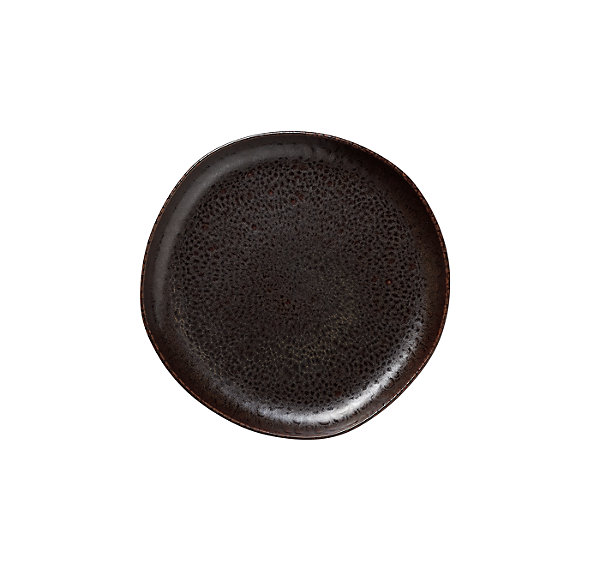 Lot de 6 assiettes en Grès Marron métallisé H 30 mm 220 mm 2 - Was Germany