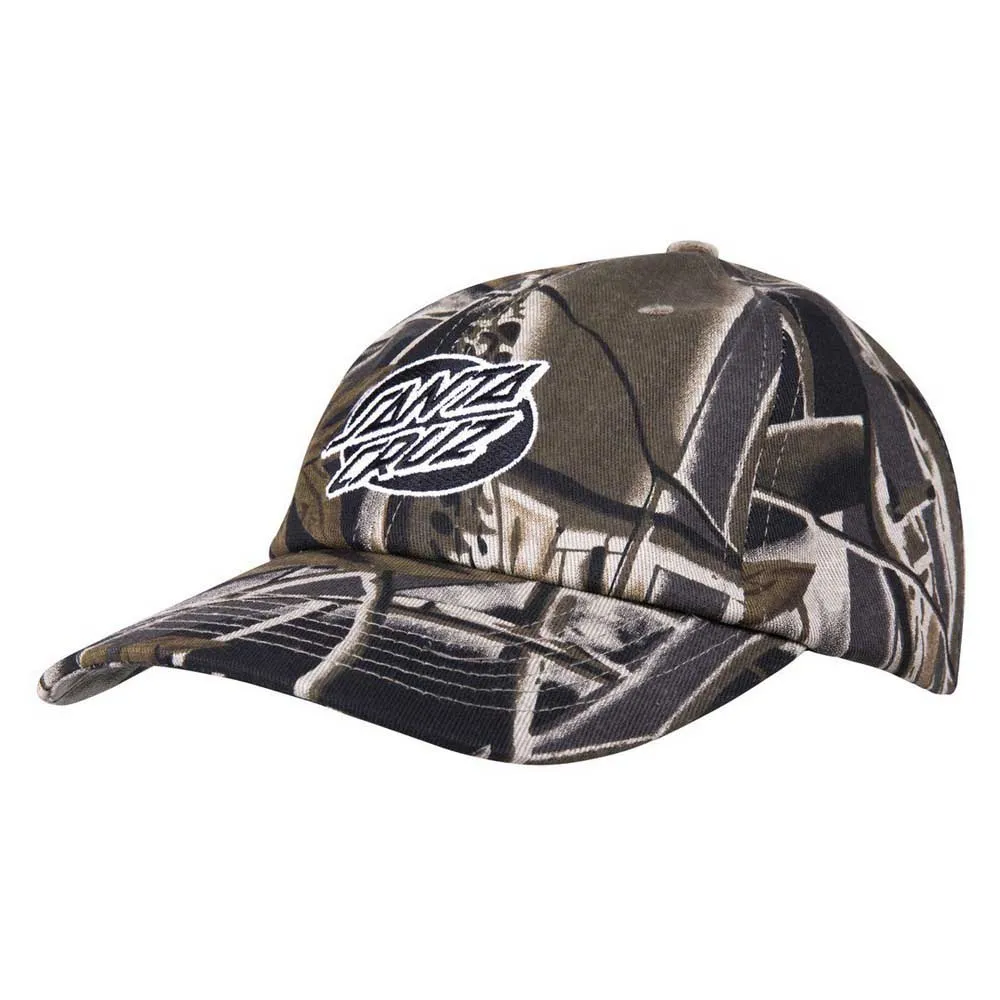 Santa Cruz Mono lined oval dot cap