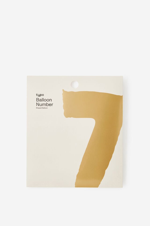 Number 7 Balloon