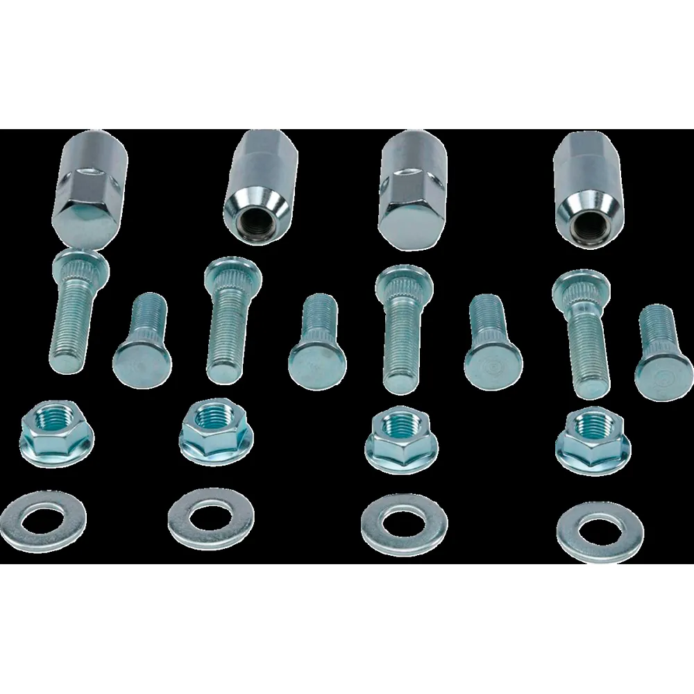 Moose Hard-parts Polaris Sportsman 500 Efi 4X4 06-08/Sportsman 500 Efi X2 4X4 07 nuts&studs kit front&rear wheel