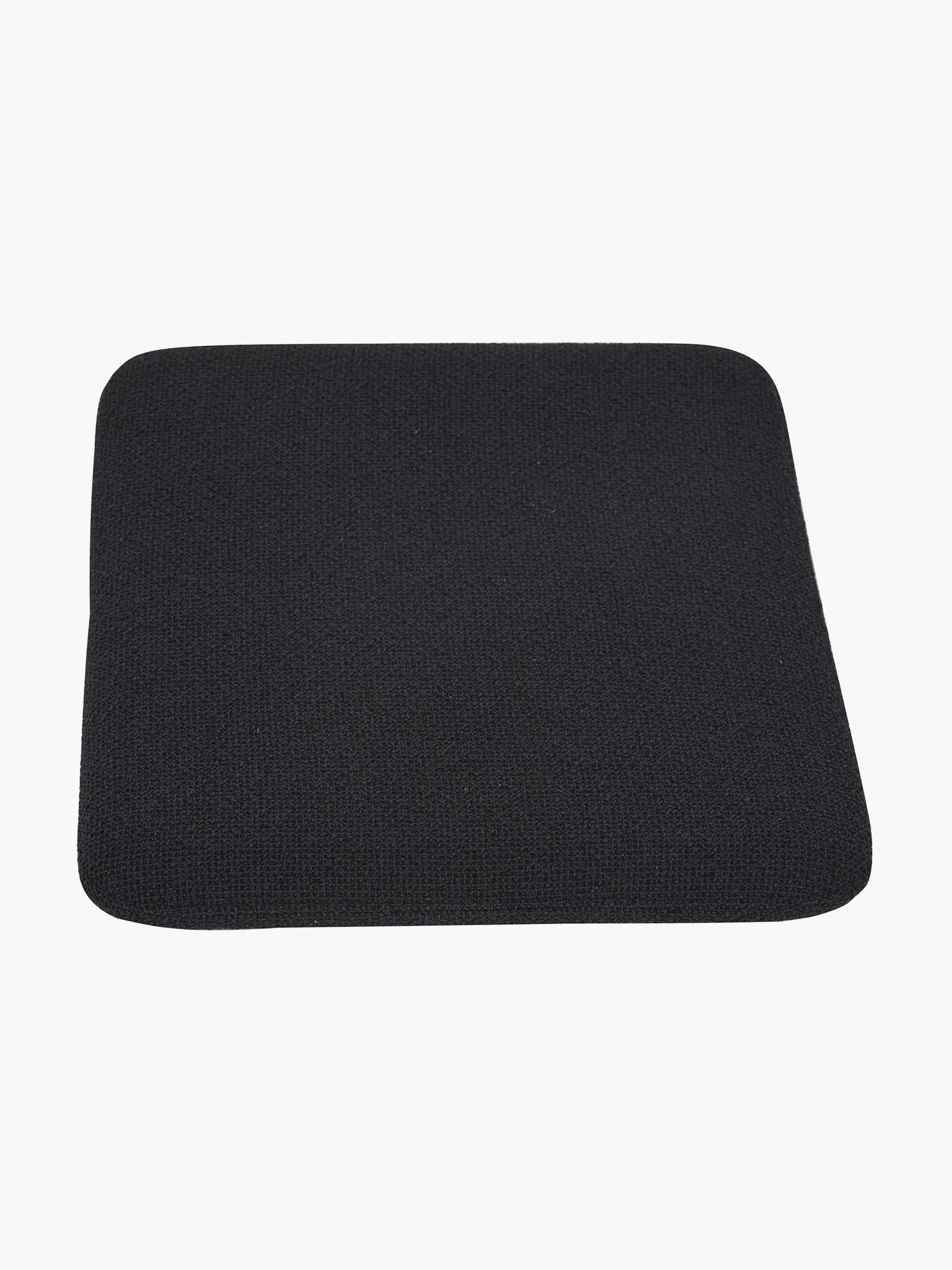 Bouclé-Sitzkissen Curva für Hocker