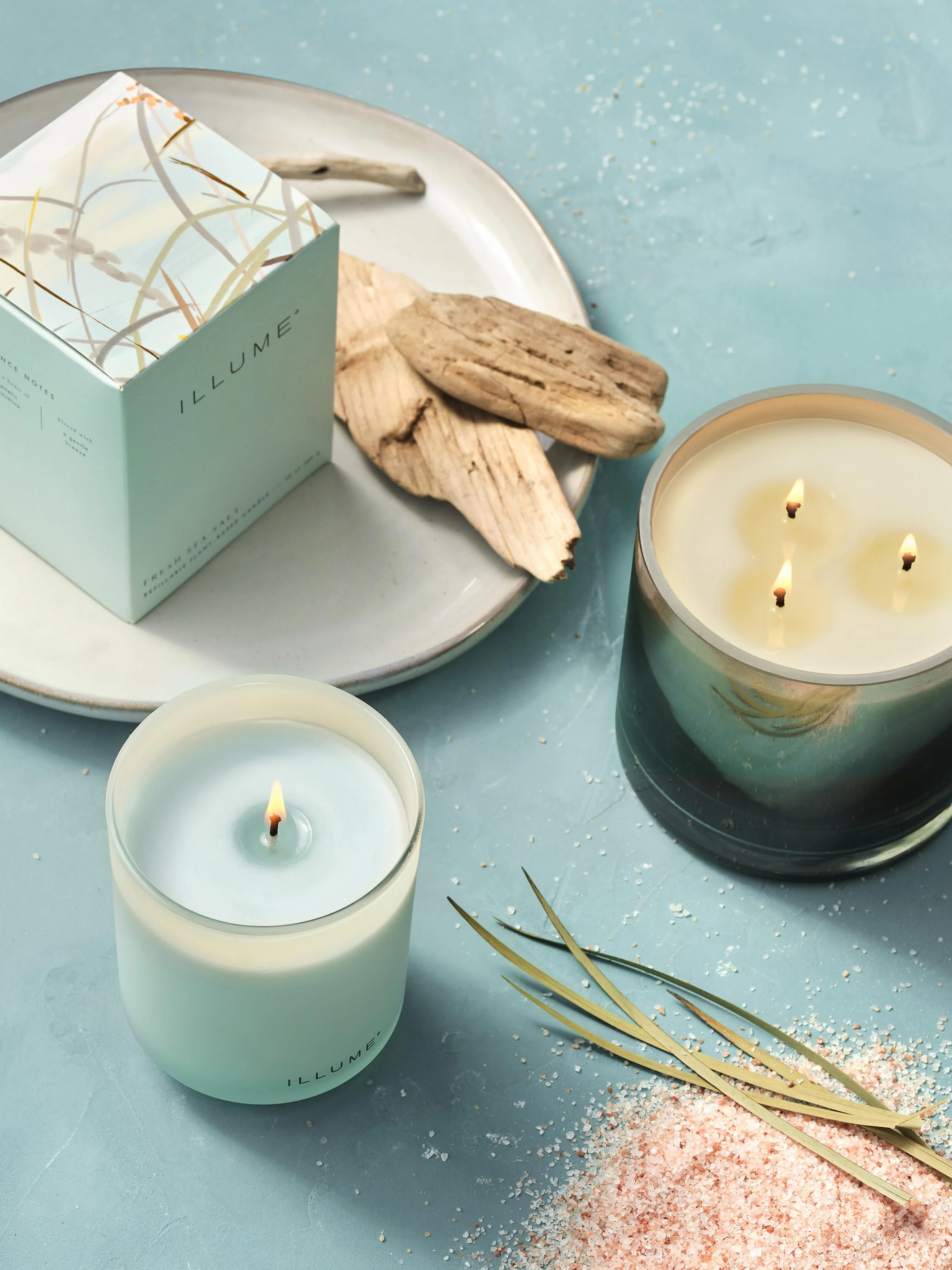 Duftkerze Refill (Jasmin & salzige Meeresbrise)