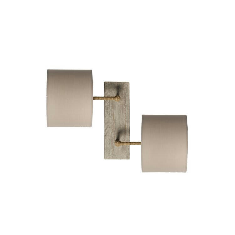 NATURE - Applique murale en bois taupe