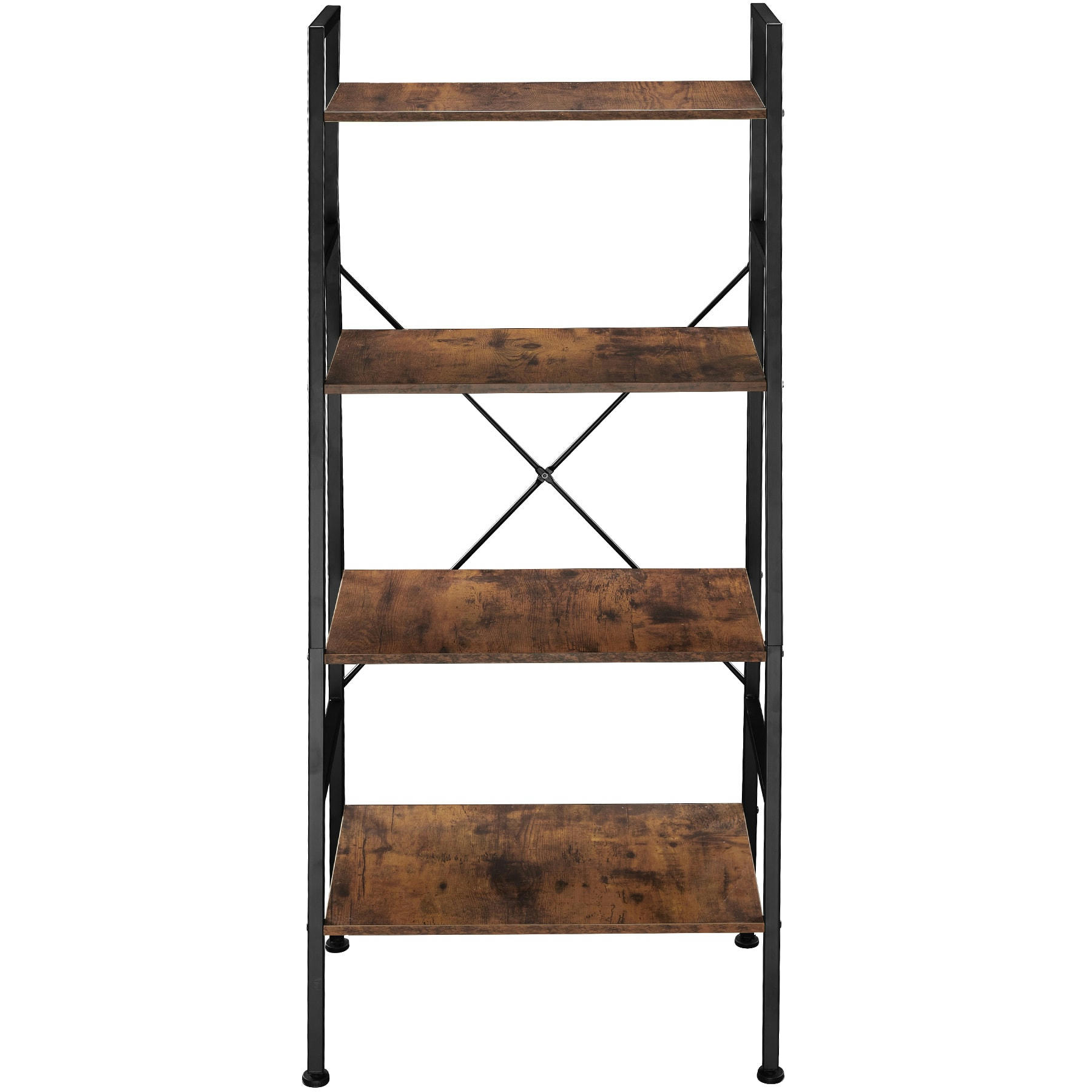 - Étagère Style industriel Bois foncé industriel, rustique