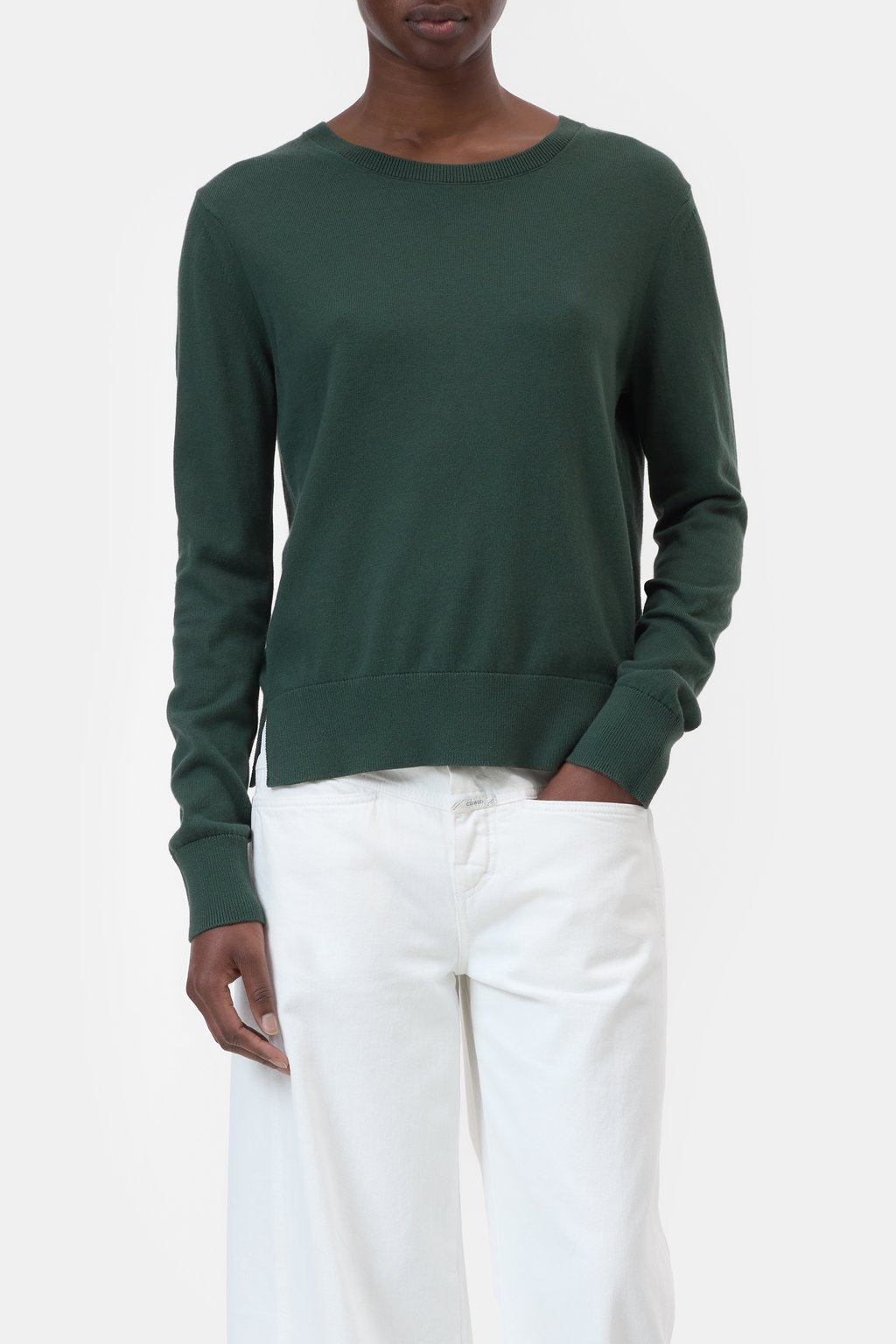 Pullover aus Baumwoll-Kaschmir-Garn