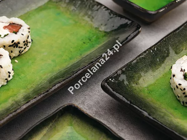 Zestaw do sushi dla 2 osób (4 el.) z pałeczkami Tokyo Design Studio - Yamasaku Hiwa Green 33602