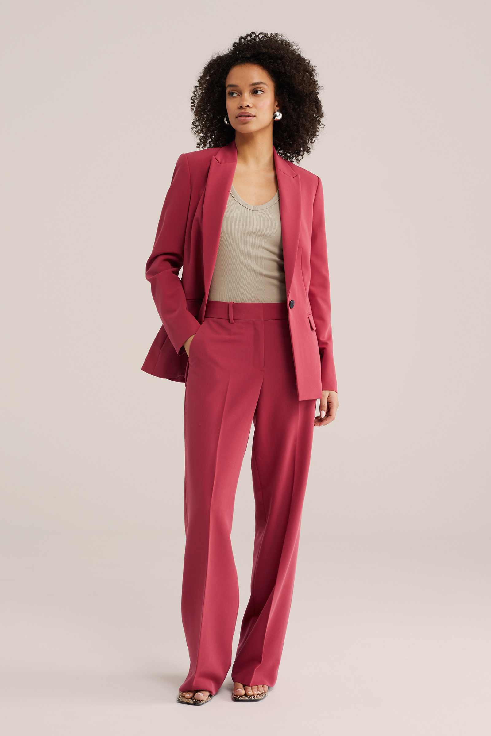 Dames Slim fit blazer