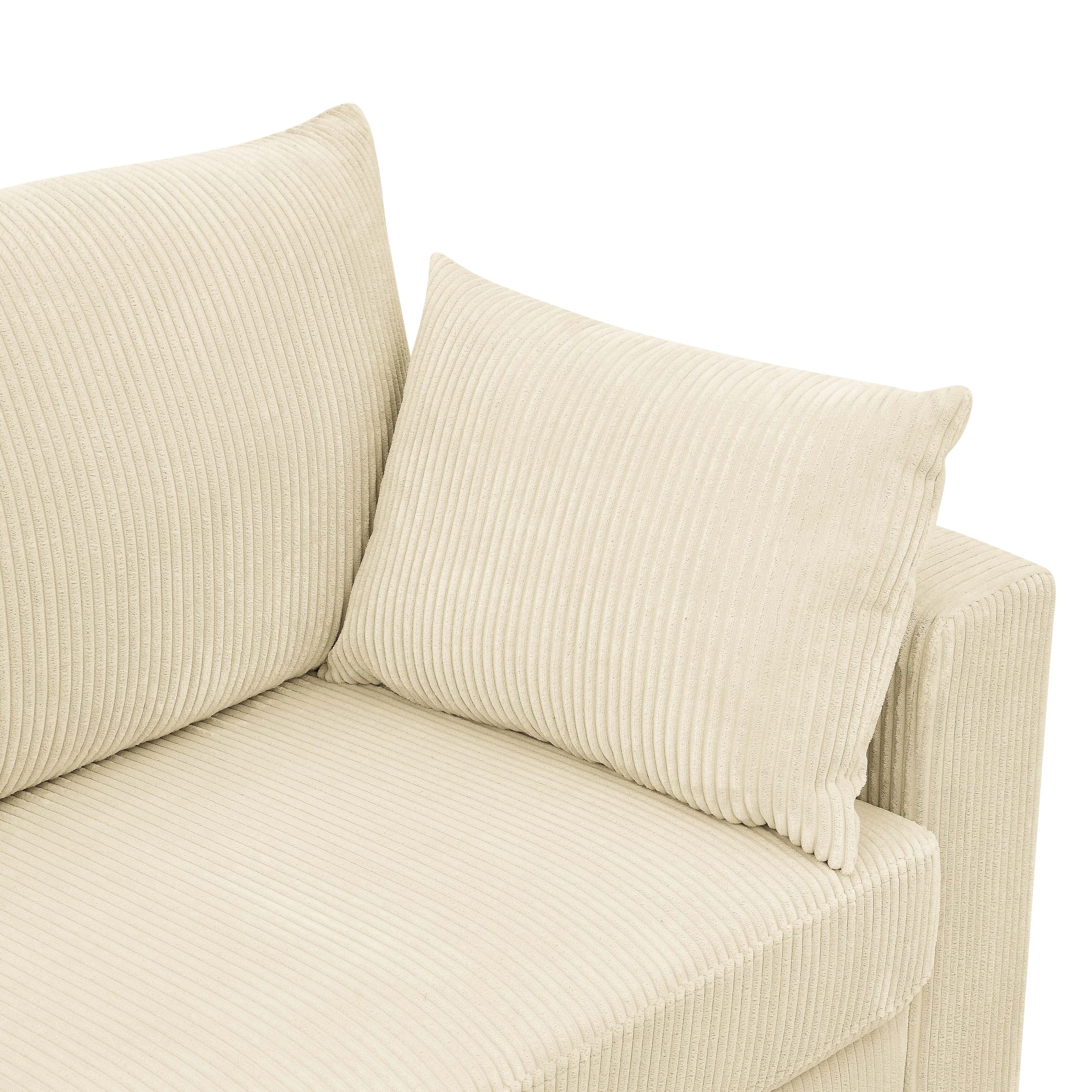 Corduroy Comfort Sofa