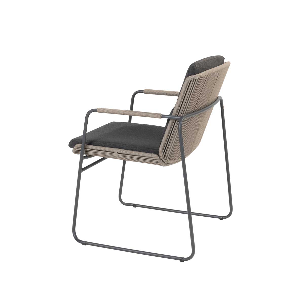 Taste by 4 Seasons tuinstoel Parma taupe - stapelbaar