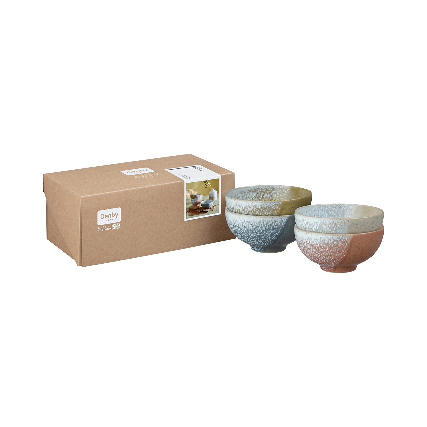 Kiln Accents Rice Bowls - Set Of 4