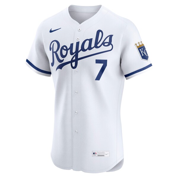 Bobby Witt Jr. Kansas City Royals Nike Home Elite Jersey - White