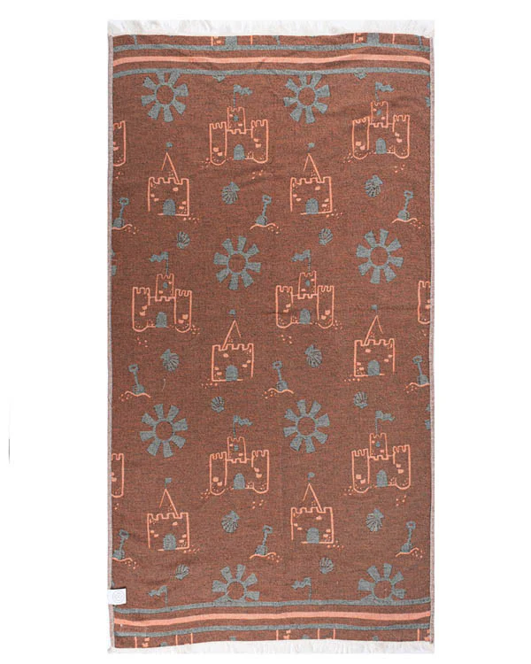 Sand Castle Kids Towel