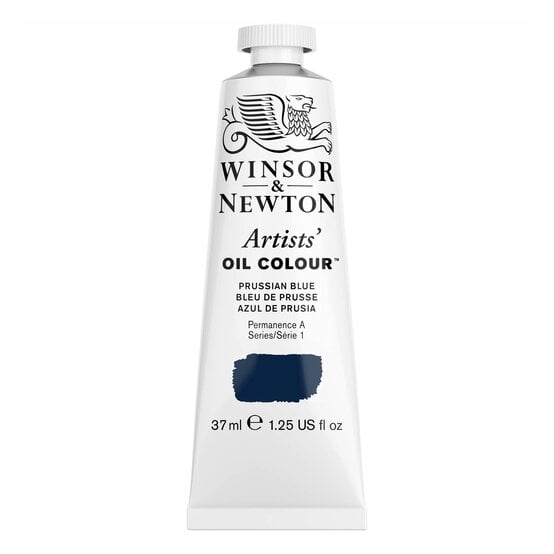 Winsor and Newton Artists Oil Colour Prussian Blue 37ml